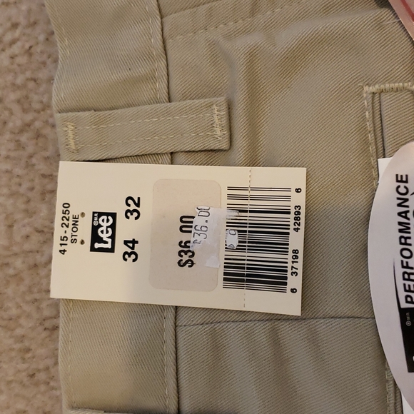 Lee performance Khakis slacks nwt - Picture 2 of 9